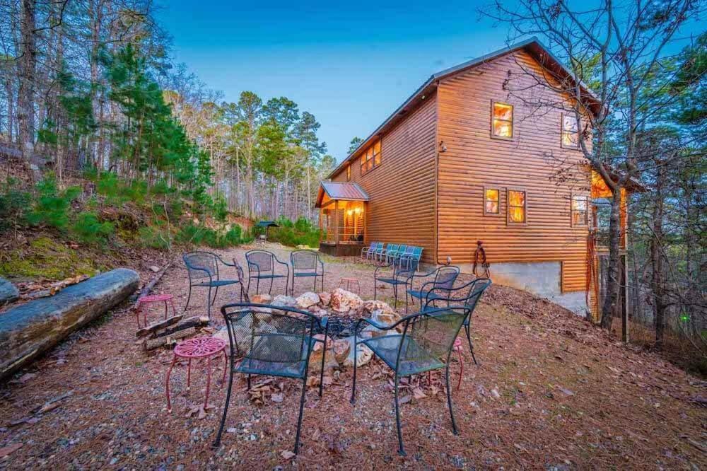 Mountain Fork Lodge Free Wifi ブロークン・ボウ エクステリア 写真
