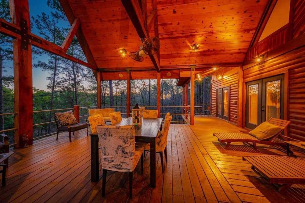 Mountain Fork Lodge Free Wifi ブロークン・ボウ エクステリア 写真